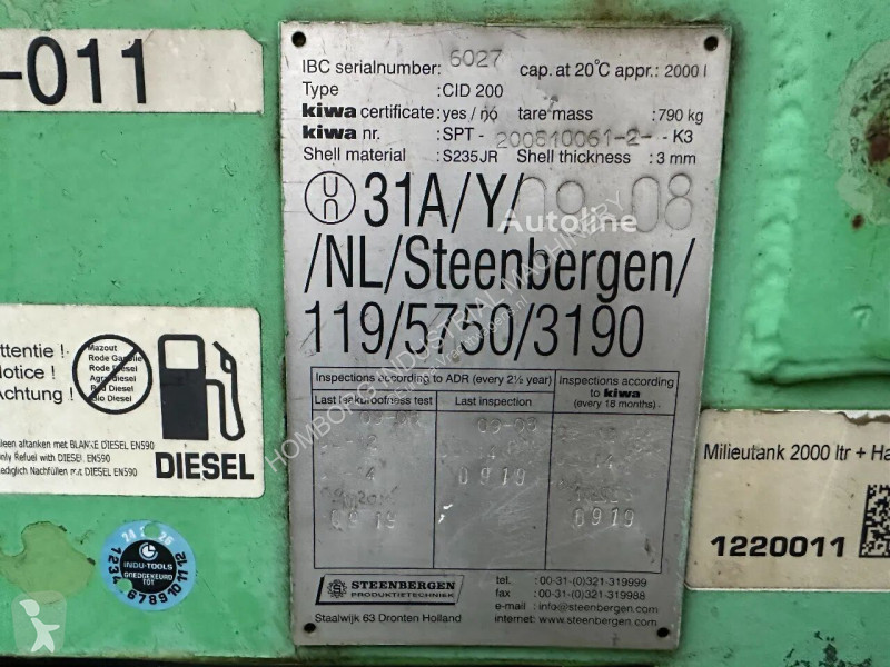 Uitrusting voor vrachtwagens  IBC Steenbergen...