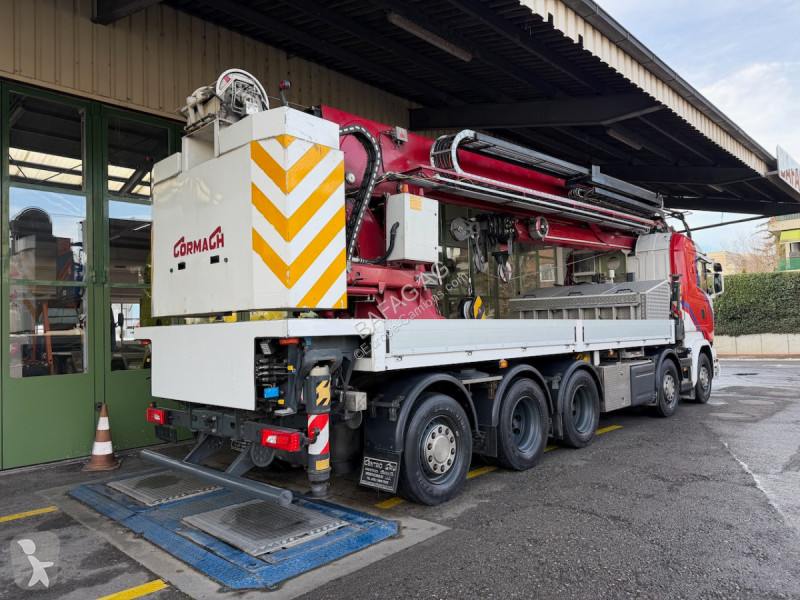 شاحنة Scania r580 v8 cormach 120000 tech