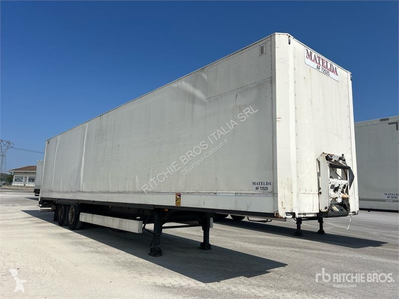 Félpótkocsi Krone SZ T/A Van Trailer