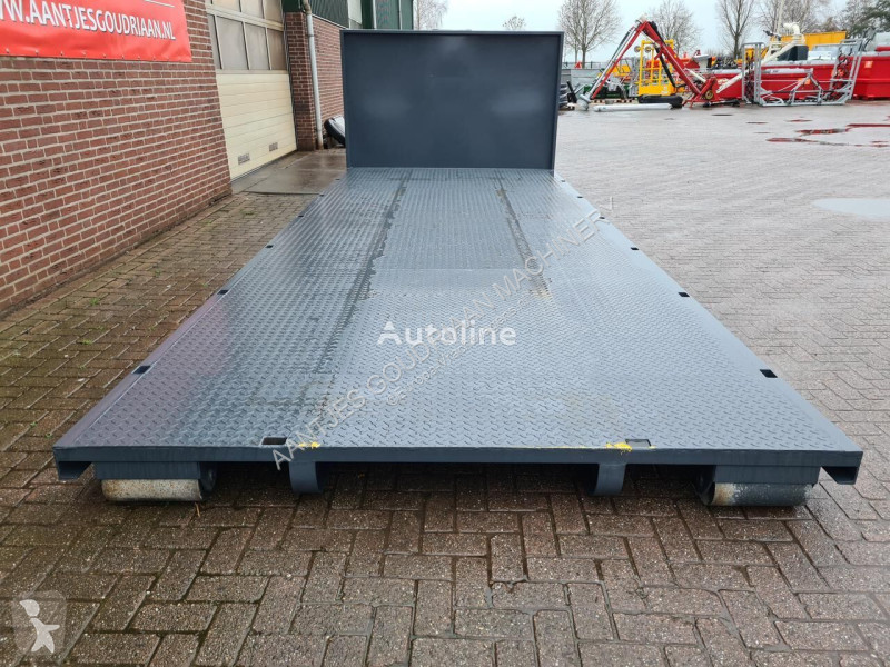 Uitrusting voor vrachtwagens  Container flat