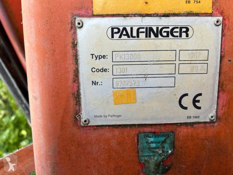 Uitrusting voor vrachtwagens Palfinger