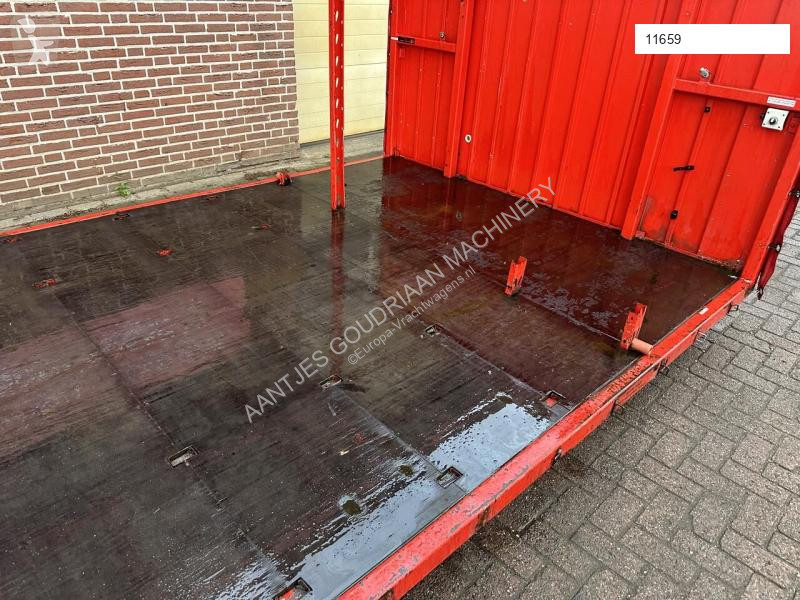 Udstyr til lastbiler  Container flat - Gebruikt