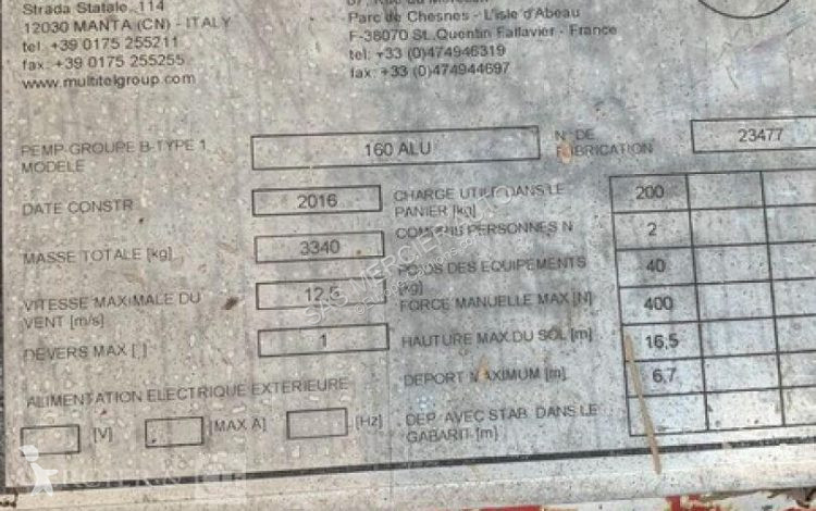 Uitrusting voor vrachtwagens Multitel panier...