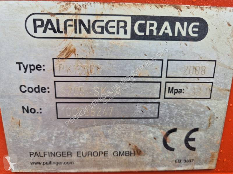 تجهيزات الآليات الثقيلة Palfinger