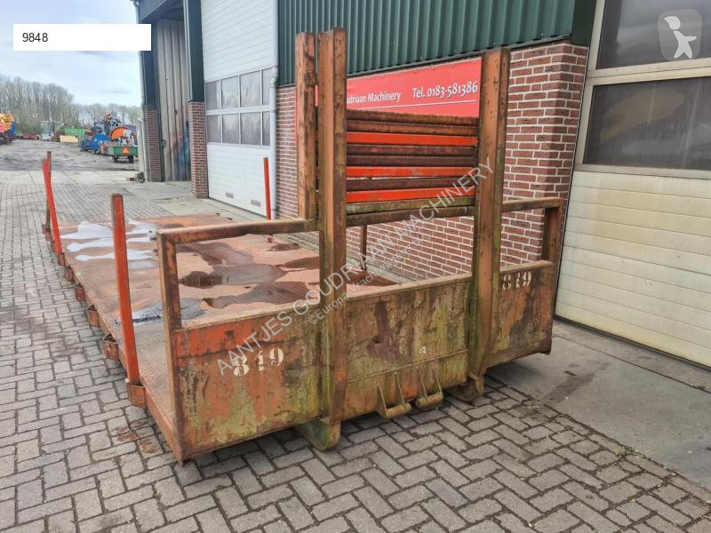 Uitrusting voor vrachtwagens  Container flat