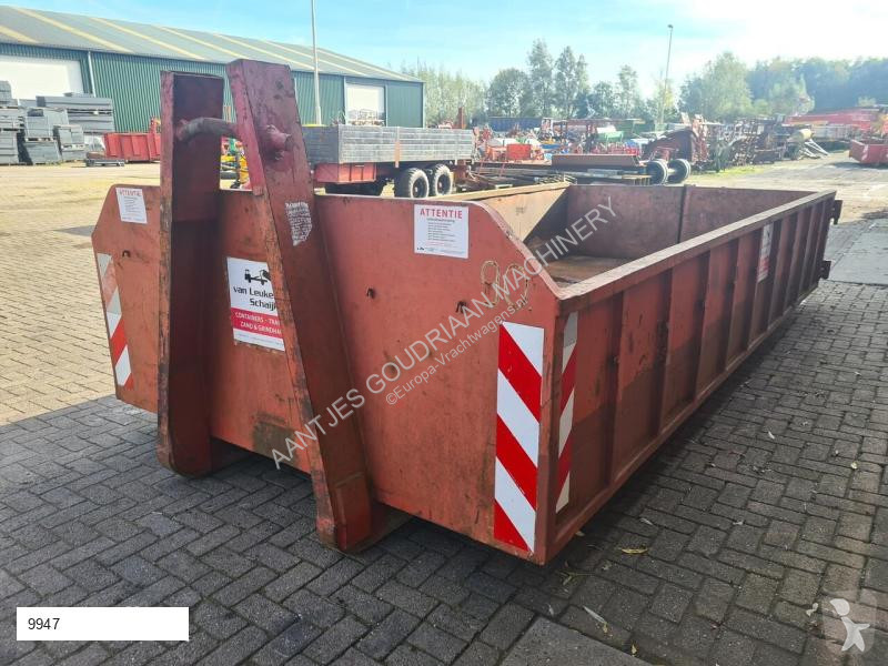 Uitrusting voor vrachtwagens  Haakarm container