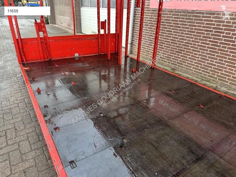Udstyr til lastbiler  Container flat - Gebruikt