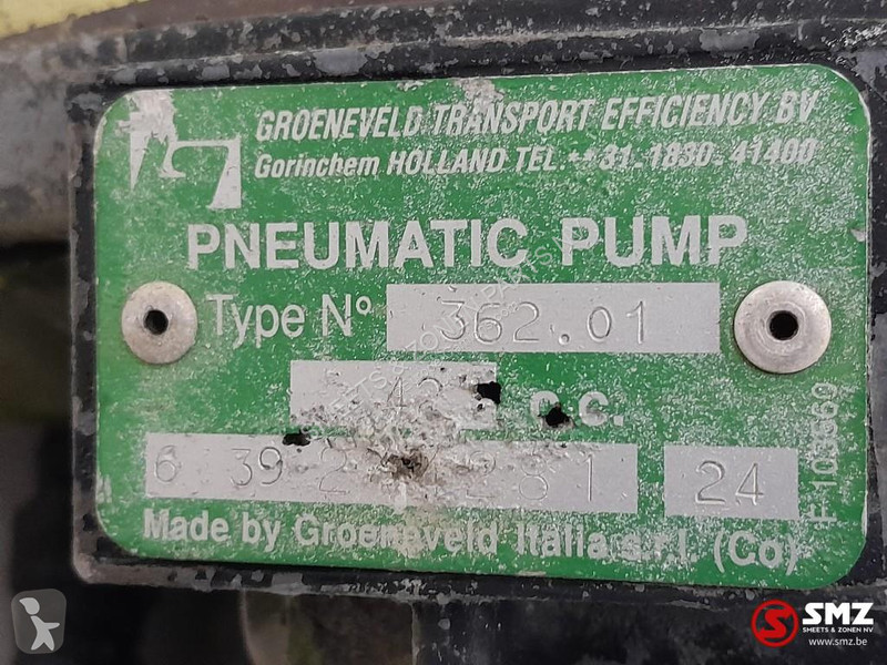 PL-utrustningar MAN Occ centrale vetsmering...