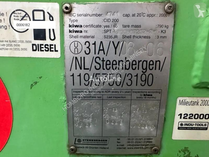 Attrezzature automezzi pesanti  IBC Steenbergen...
