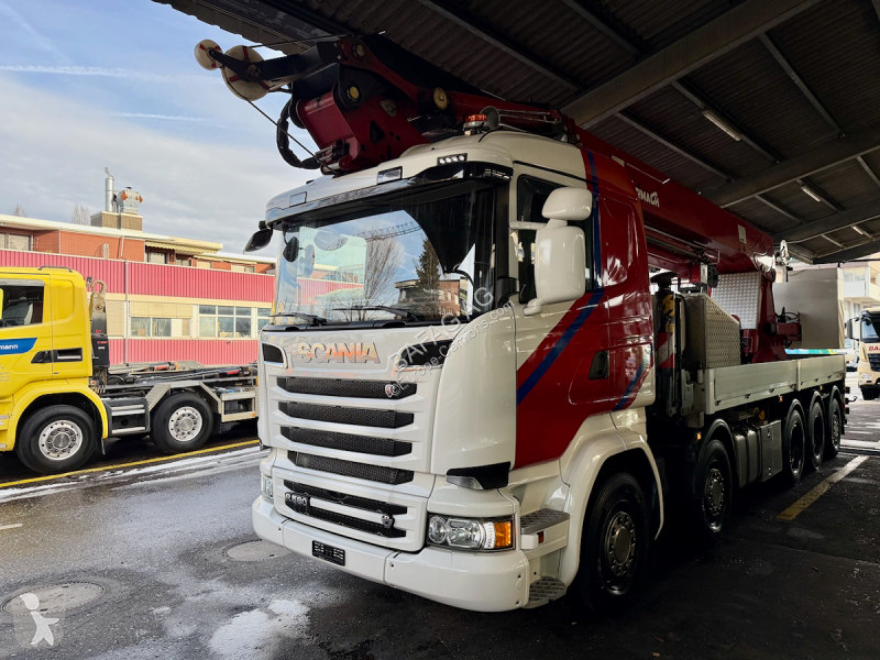شاحنة Scania r580 v8 cormach 120000 tech