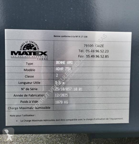 Udstyr til lastbiler Matex