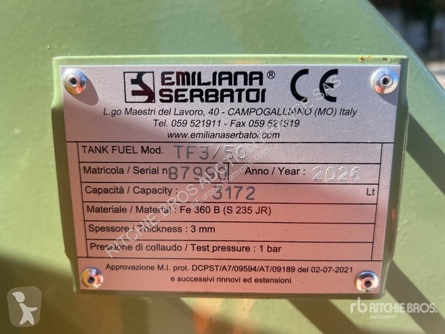 Vybavení pro nákladní vozy Emiliana Serbatoi...