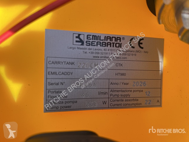 Vybavení pro nákladní vozy Emiliana Serbatoi...