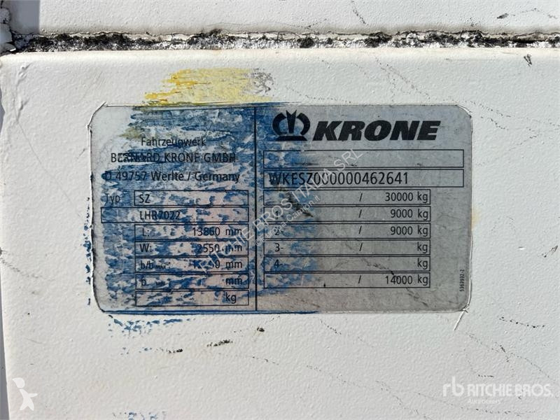 Félpótkocsi Krone SZ T/A Van Trailer
