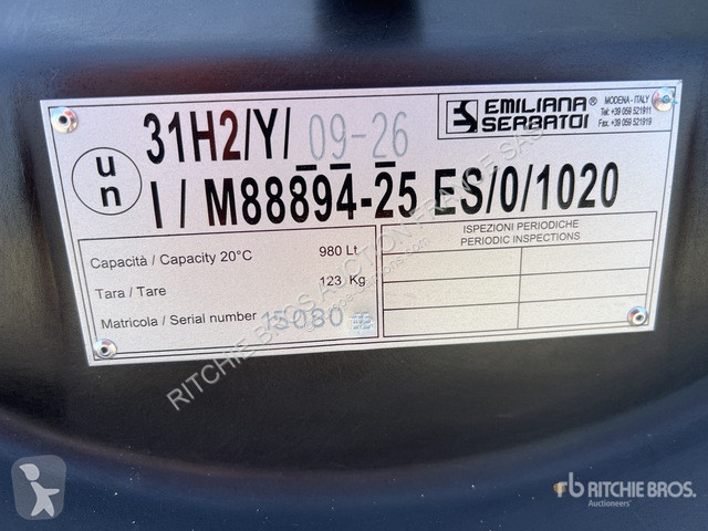 Emiliana Serbatoi  CTK900CM Truck equipments