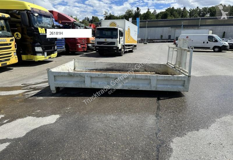 Udstyr til lastbiler  Hakenmulde 3m³