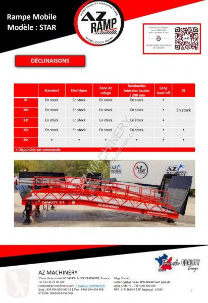 Équipements PL AZ Ramp STAR-8