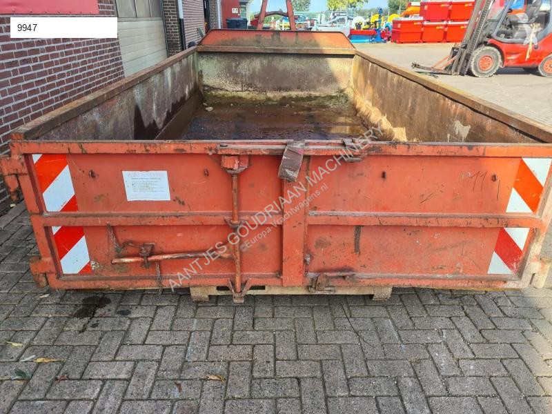 Uitrusting voor vrachtwagens  Haakarm container
