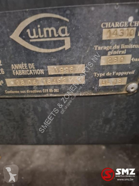 Uitrusting voor vrachtwagens  Occ haaksysteem...