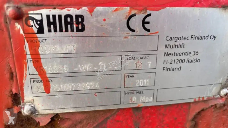 Equipamentos pesados Hiab