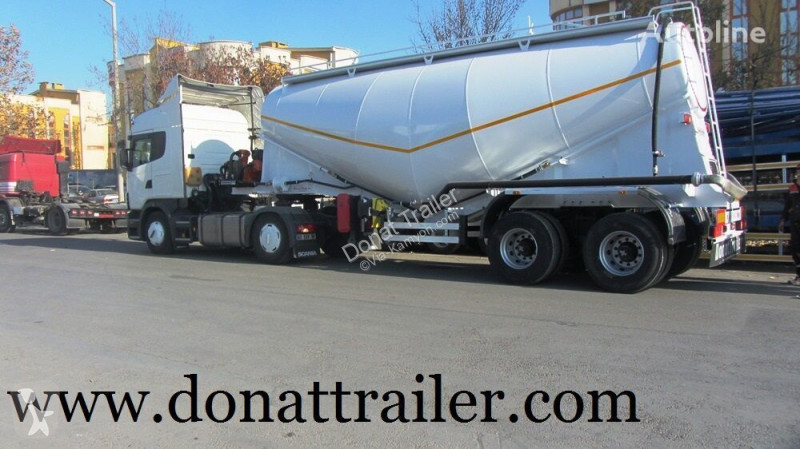 Equipamentos pesados  W-Bogie Cement Trailer