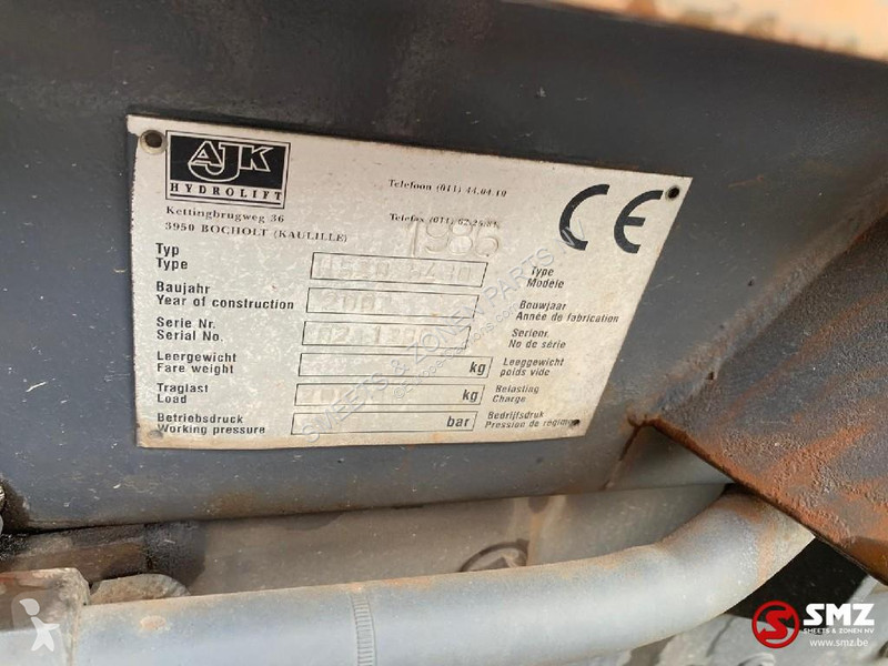 AJK Occ Haaksysteem AJK HS20 Truck equipments