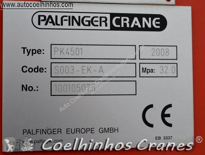 Equipamentos pesados Palfinger