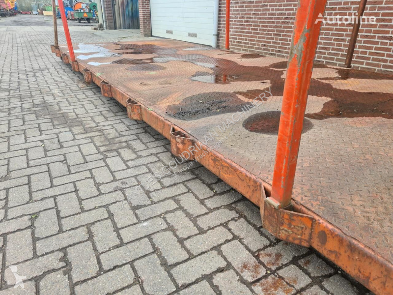 Uitrusting voor vrachtwagens  Container flat