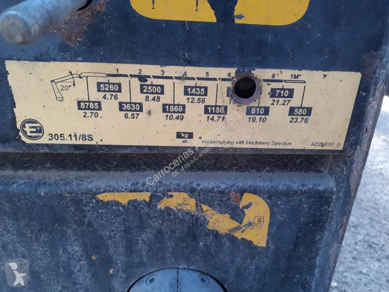 Uitrusting voor vrachtwagens Effer    GRUA...