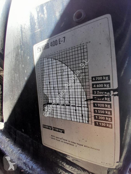Equipamentos pesados Hiab  GRUA HIAB 400 E7