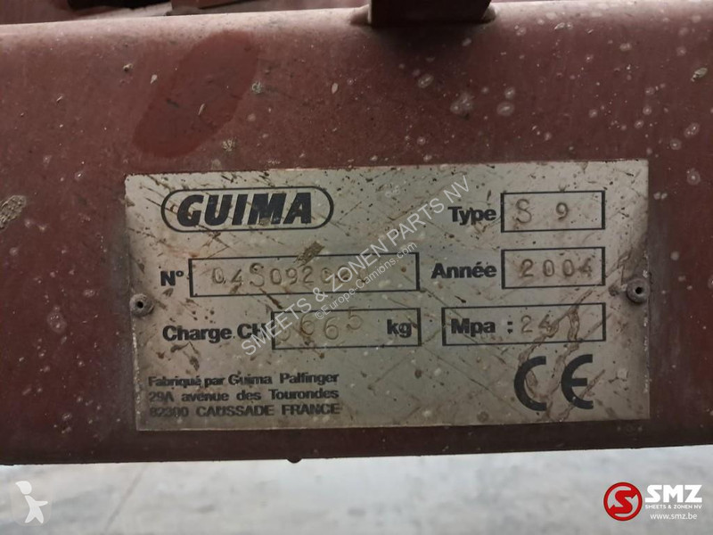 Équipements PL  Occ Haaksysteem 375cm