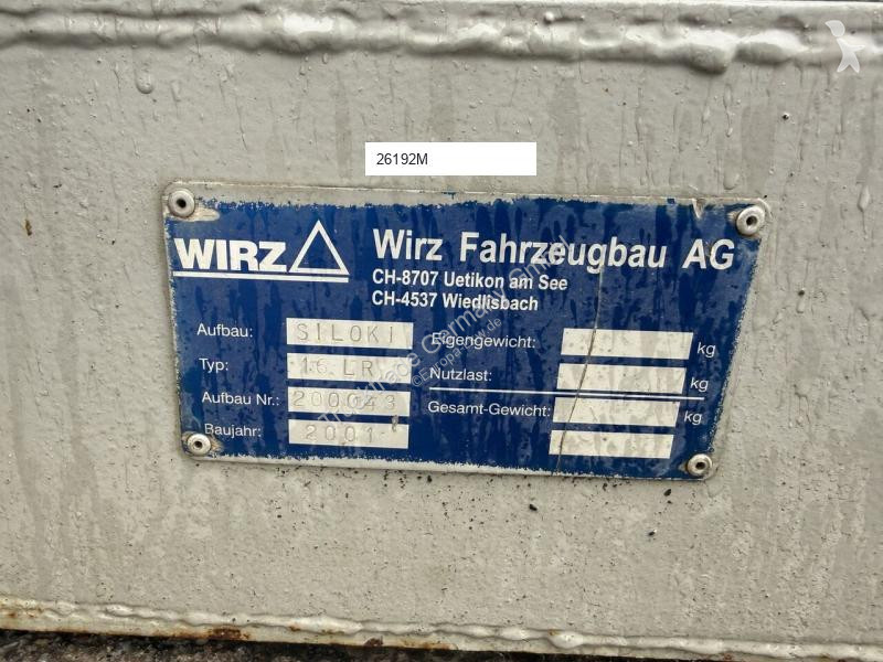 Echipamente pentru camioane  WIRZ Hakensilo 14m³