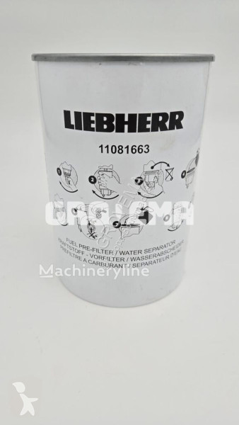 Filtre à carburant et boîtier Liebherr neuf