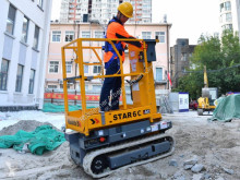 Nacelă autopropulsată Catarg vertical Haulotte Star 6 Crawler