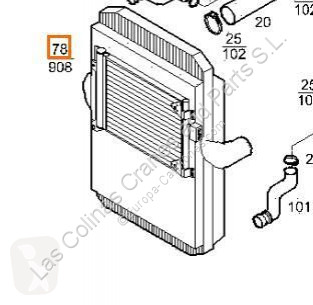 Recambios maquinaria OP Iveco Radiateur de...
