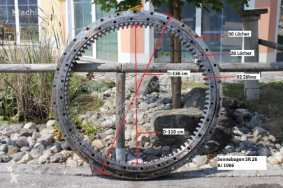 Recambios maquinaria OP Sennebogen Couronne d'orientation SR 26 pour excavateur SR 26