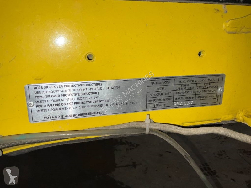 Losse onderdelen bouwmachines Yanmar Vio 20 /...