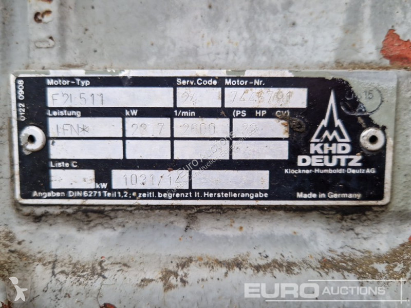 Losse onderdelen bouwmachines Deutz