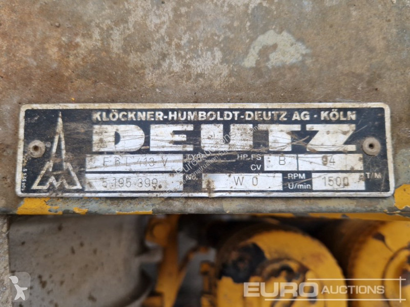 Pezzi di ricambio macchine movimento terra Deutz