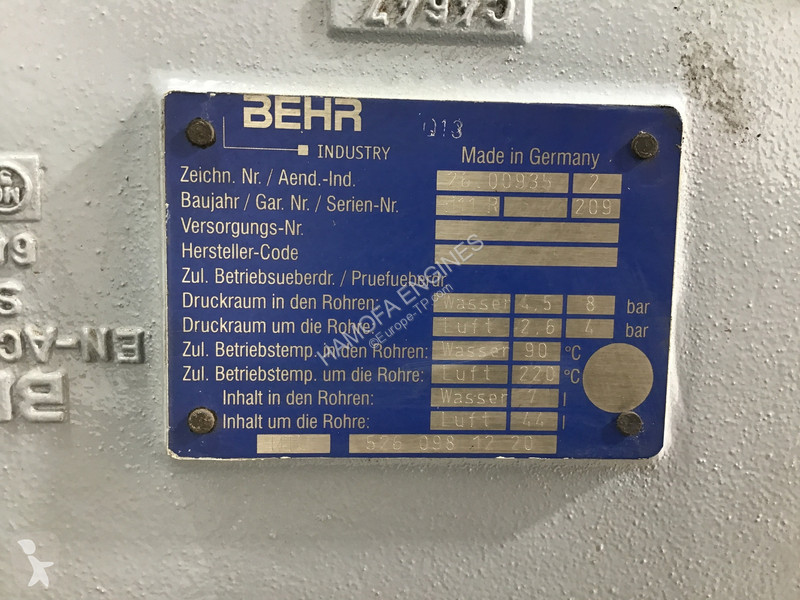 Náhradné diely na stavebné stroje MTU 12V4000...