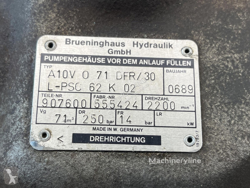 Reservedele til offentligt anlægsarbejde...