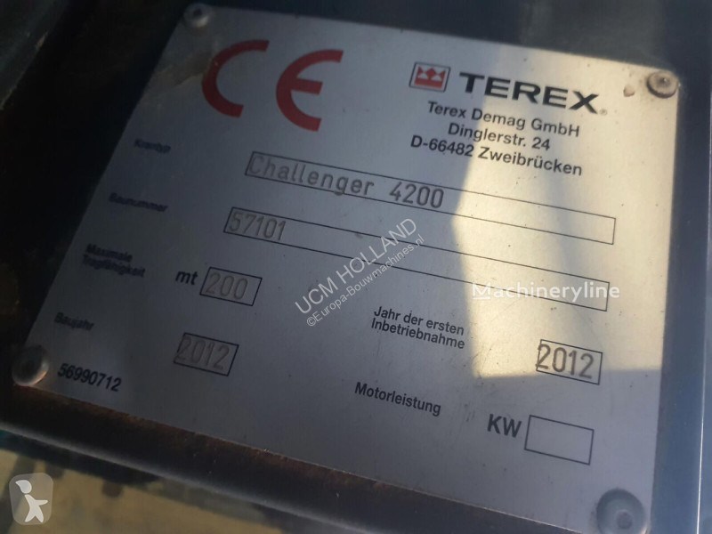 قطع غيار الأشغال العمومية Terex challenger...