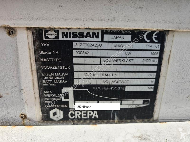 قطع غيار الأشغال العمومية Nissan 2.5 Diesel...
