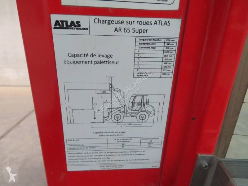 قطع غيار الأشغال العمومية Atlas 65