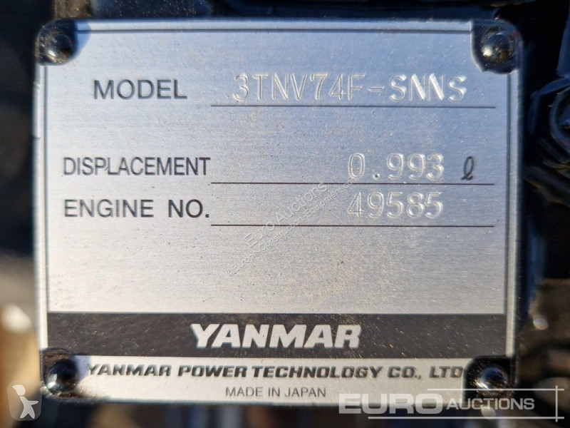 Recambios maquinaria OP Yanmar 3TNV74F-SNNS