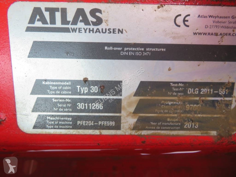 Reservedele til offentligt anlægsarbejde Atlas 65