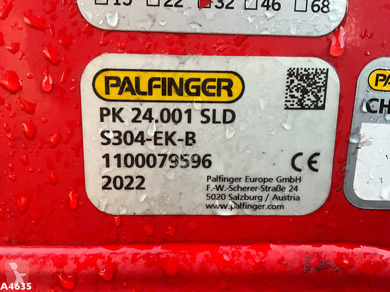 Losse onderdelen bouwmachines Palfinger 24...