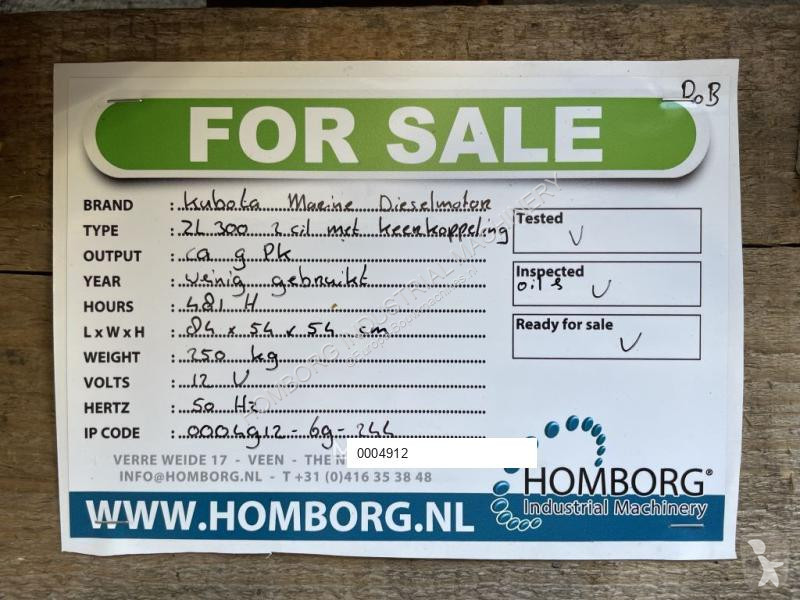 Reservedele til offentligt anlægsarbejde Kubota...
