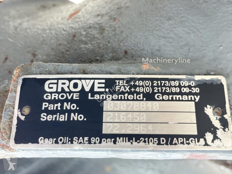 قطع غيار الأشغال العمومية Grove