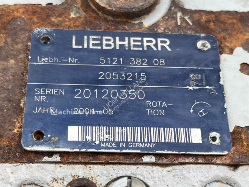 Peças máquinas de construção civil Liebherr